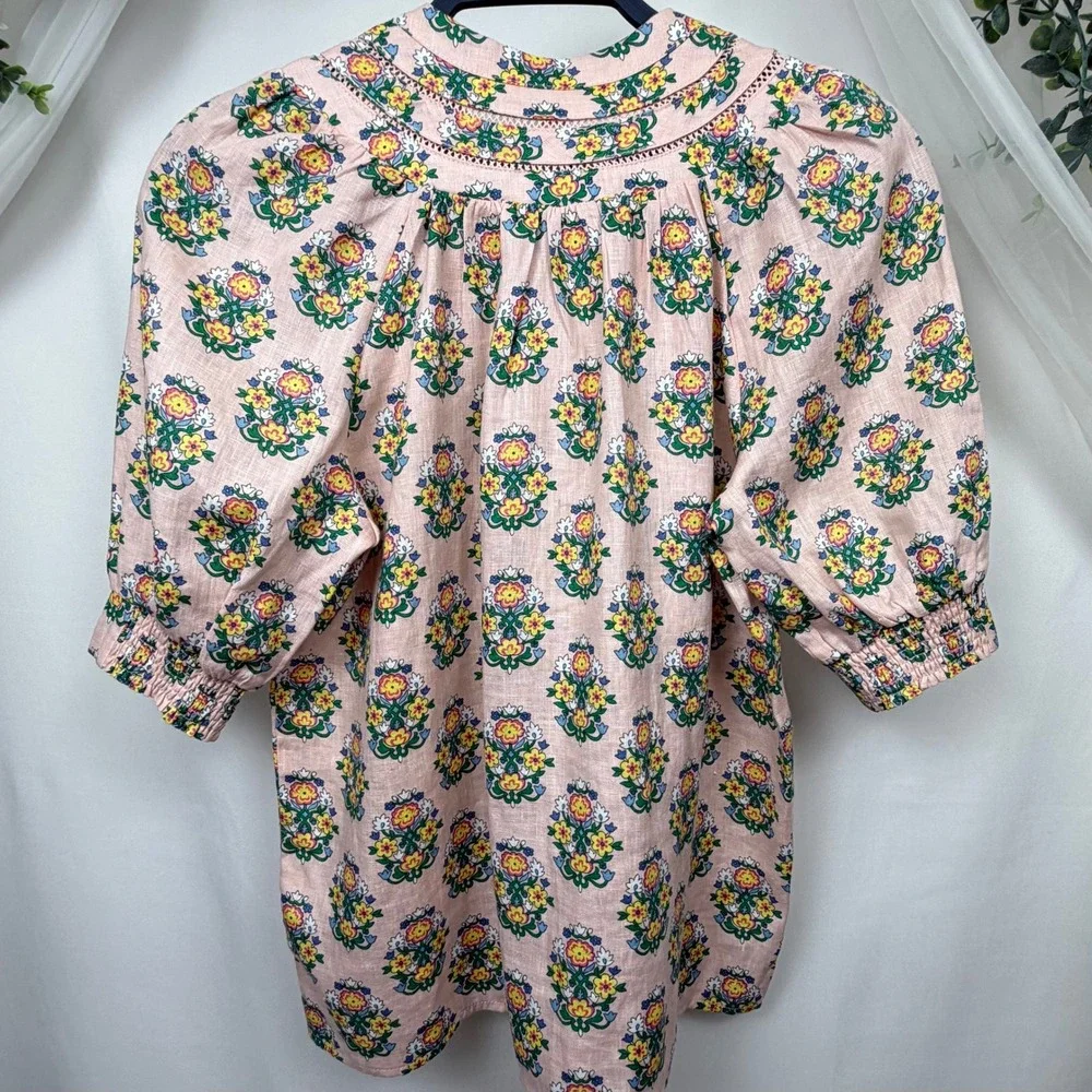 Boden linen button